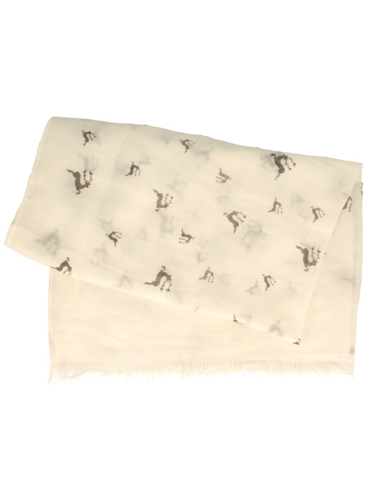 Schal in beige