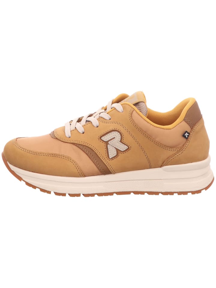Schnürhalbschuh in beige