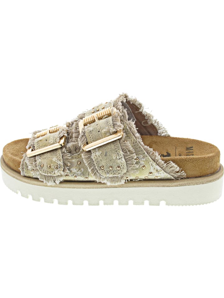 Pantolette Beige