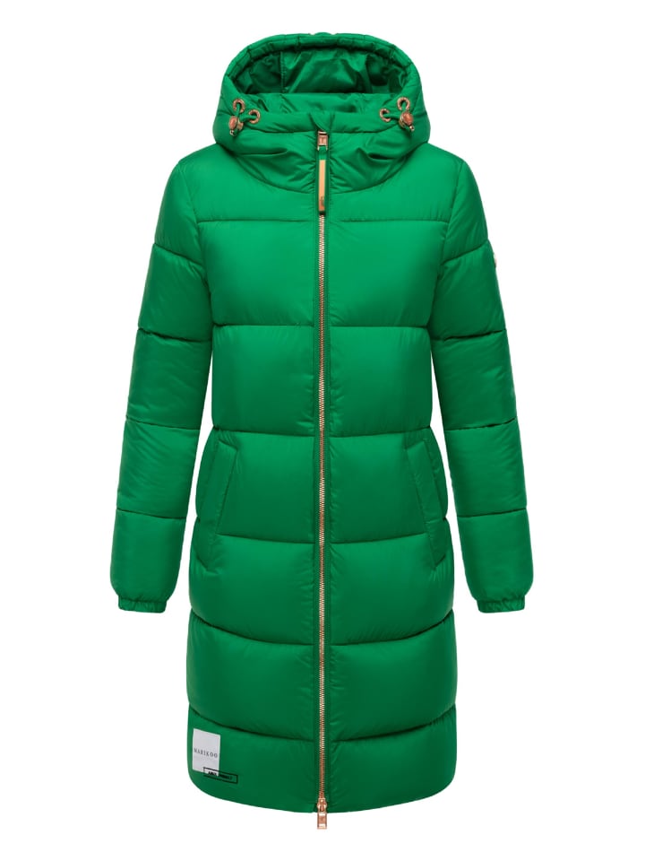 Steppmantel Nomadiaa 16 in Smaragd Green