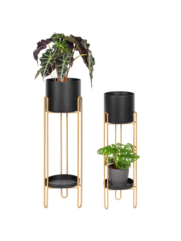 2tlg-Set Blumenhocker