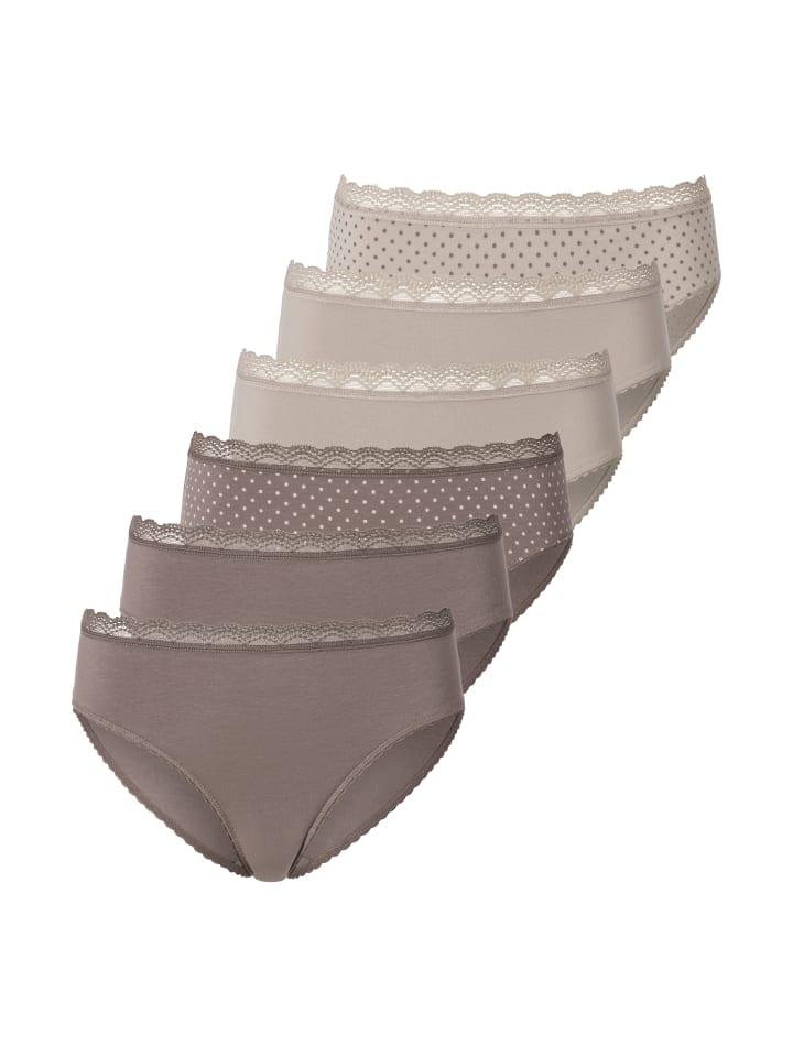 Jazz-Pants Slips in taupe/beige