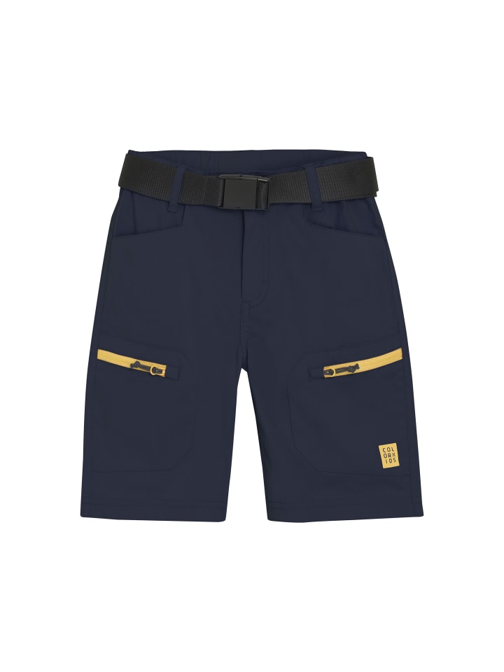 Cargoshorts COShorts Outdoor W. Zip Pockets in Blau