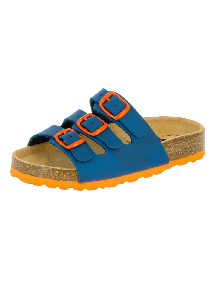 Pantolette "Bioline Kids" in Blau