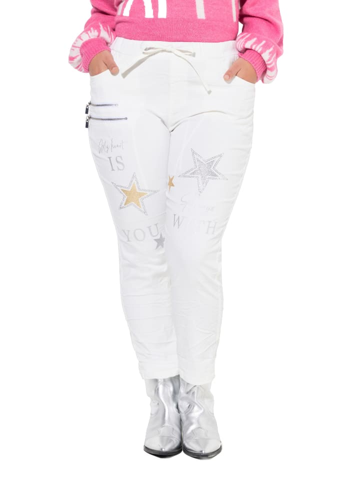 Hosen in schneeweiß