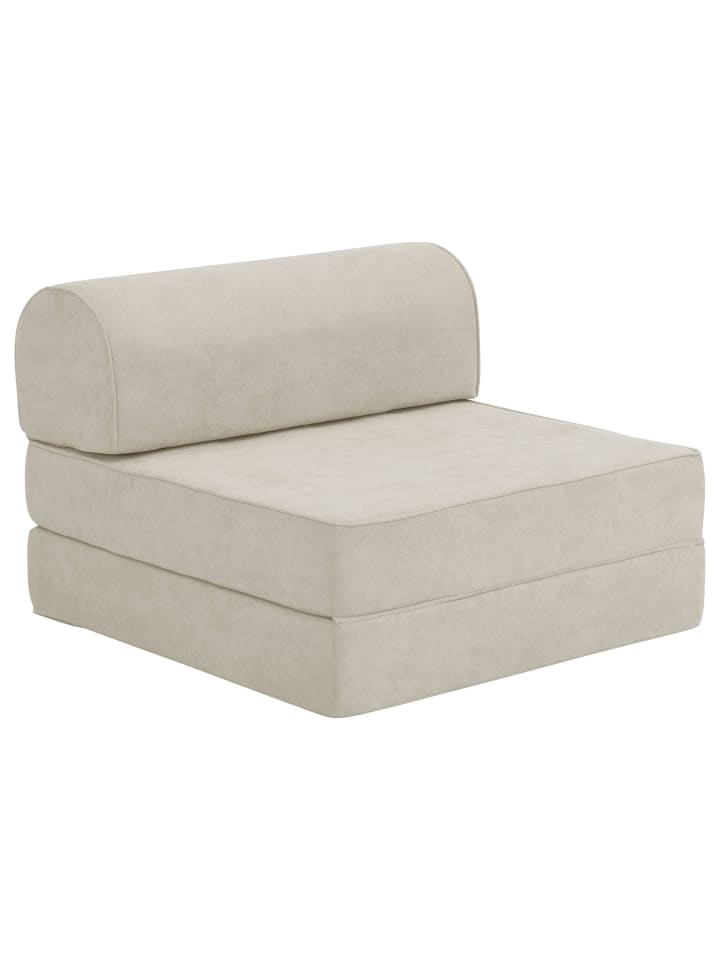 FALTSESSEL Katusha Flachgewebe beige