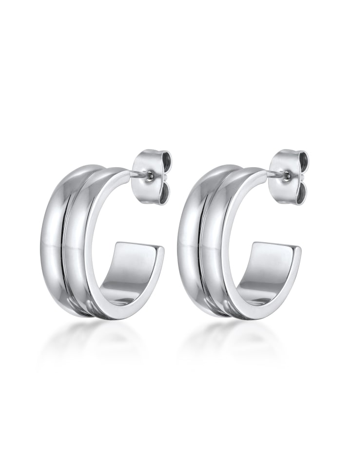 Ohrringe Brass in Silber