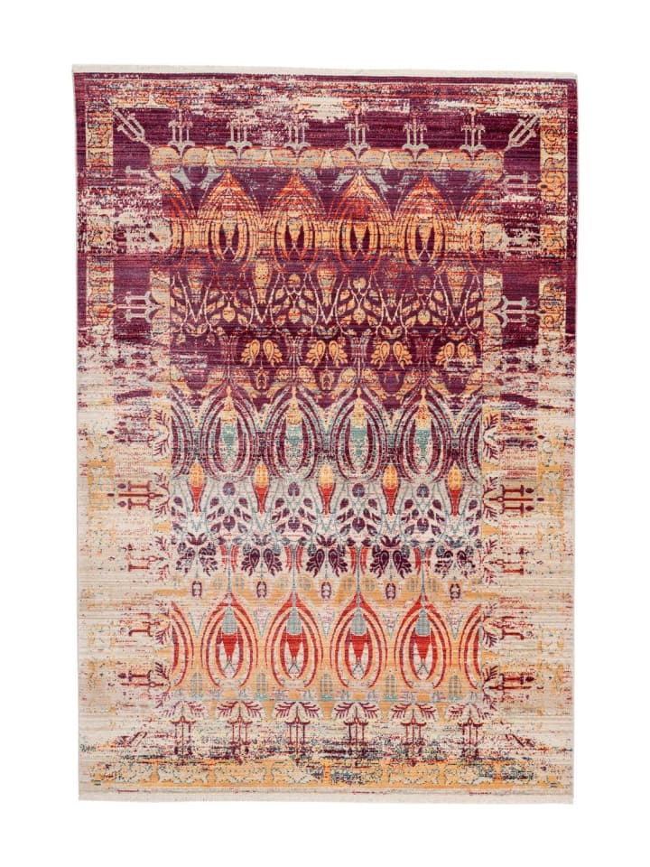 Kurzflor Teppich Borice 425 in Multicolor