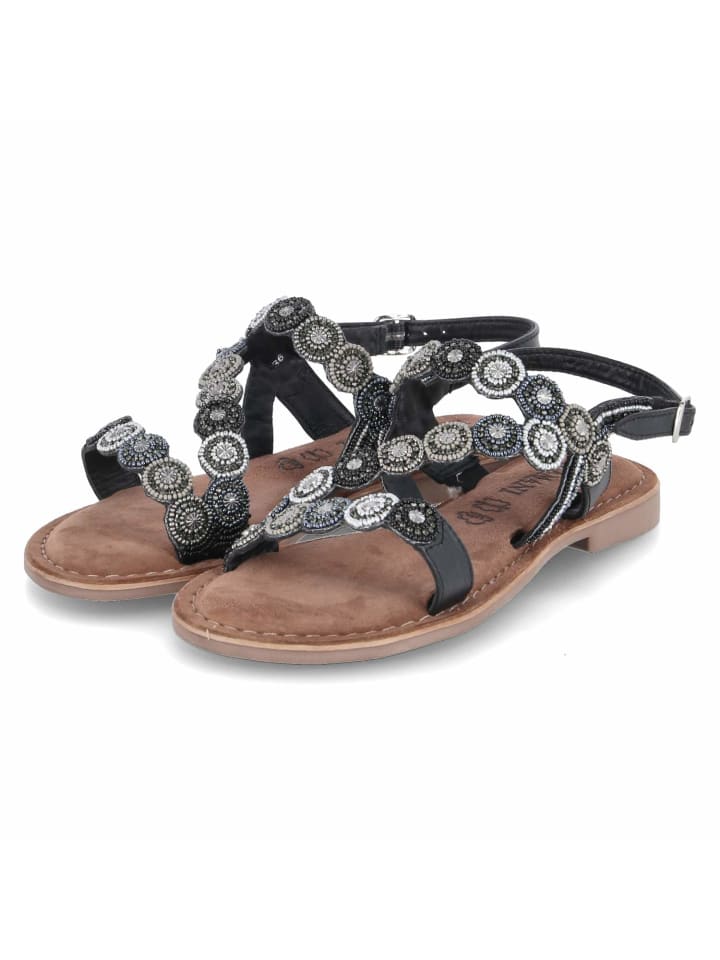 Sandalen in schwarz