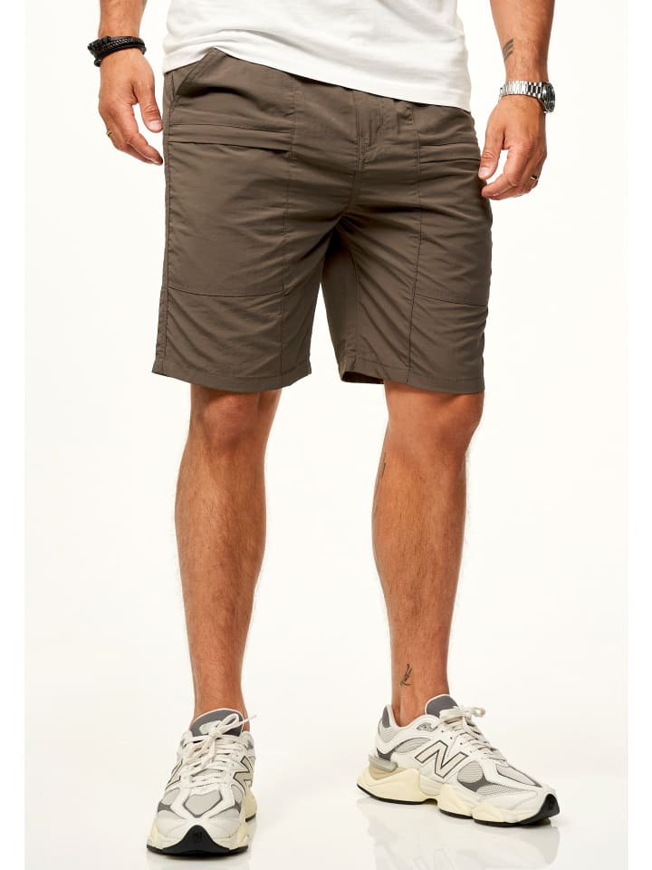 Trekkingshorts - aus 100% Nylon - Leichte Trekkingshorts für Herren in Coffee