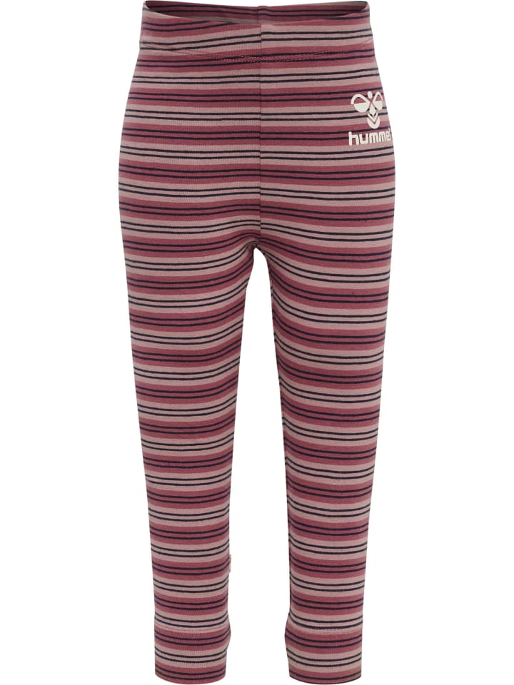Verstellbare Taille Leggings Hmlunited Mädchen in WOODROSE