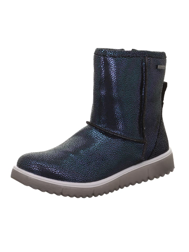 Winterstiefel LORA in Schwarz/Blau