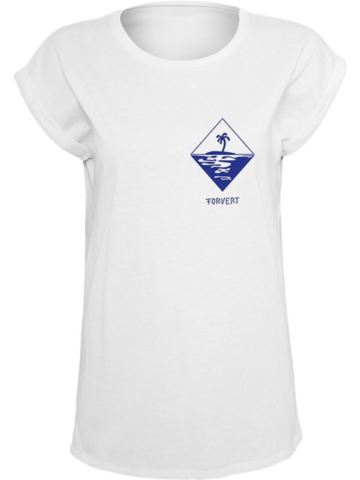 Top "Forvert Ladies Tee Pasadena" in Weiß