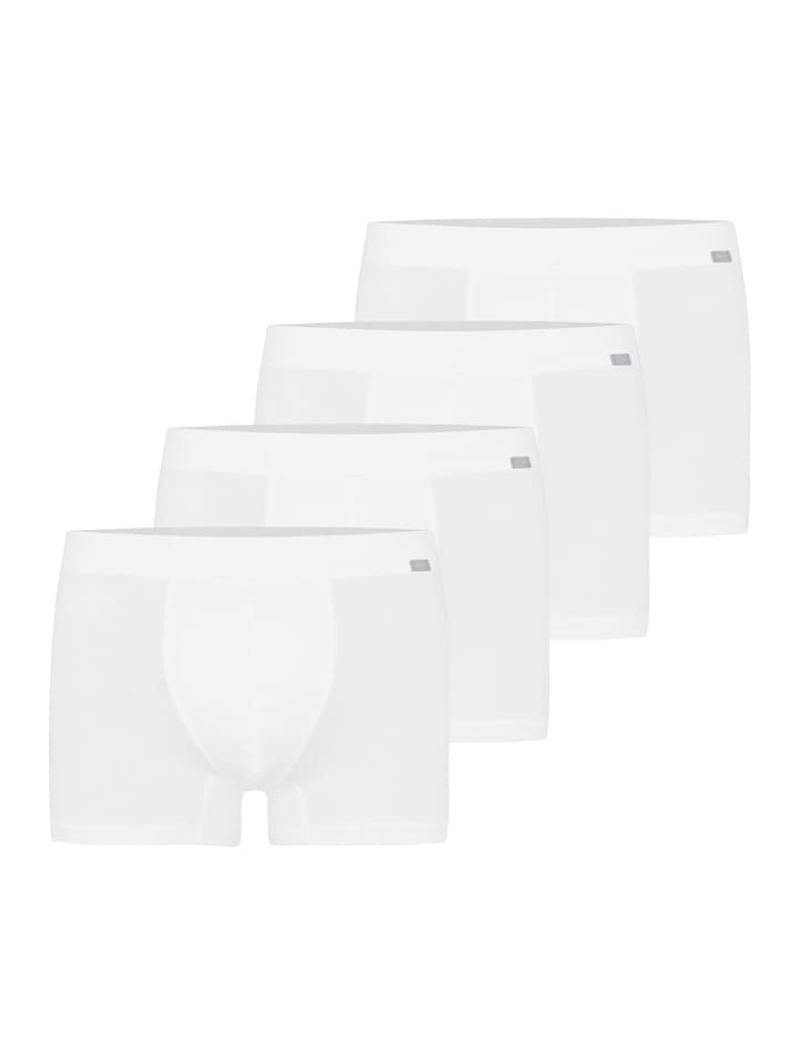 Retro Short / Pant Cotton Essentials in Weiß