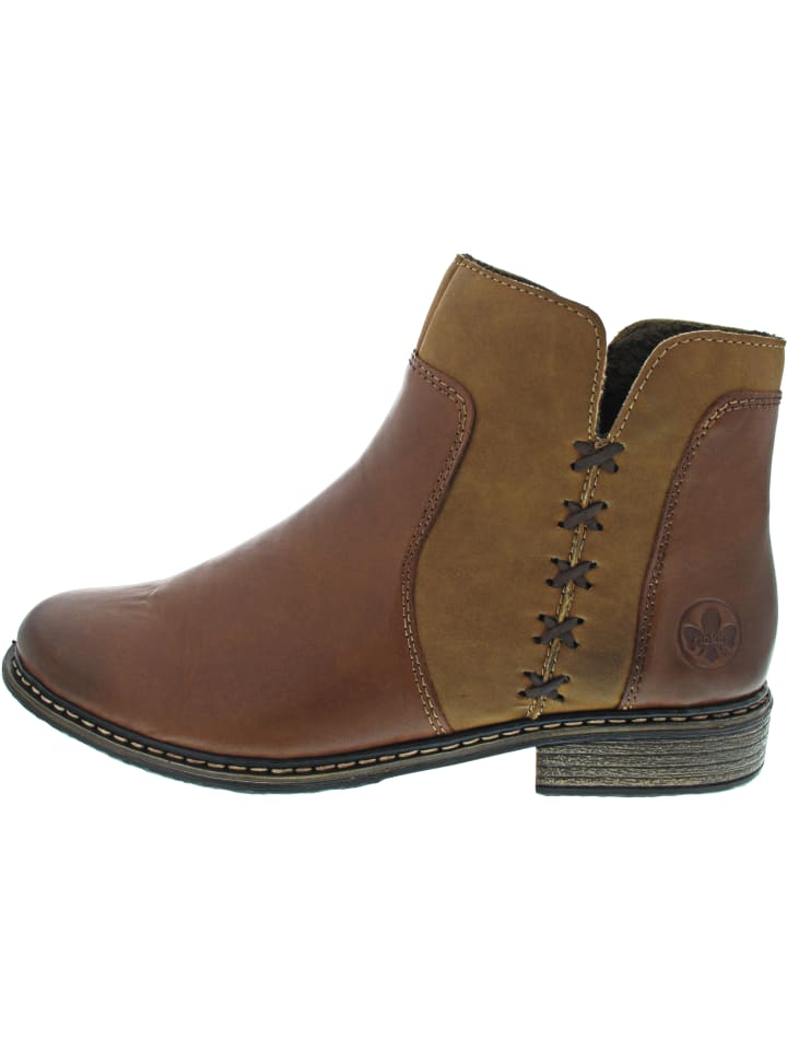 Stiefelette Braun