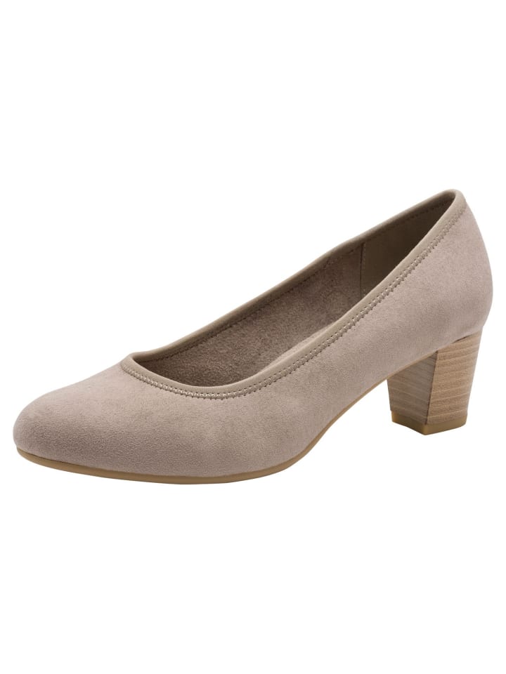 Pumps in STONE
