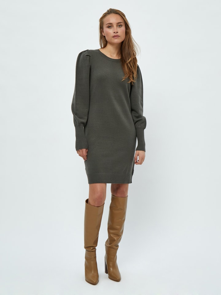 Kleid in Beluga Green