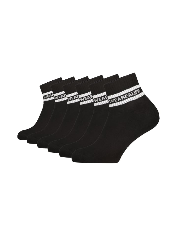 Socken 6 PACK - EnnyAK in black