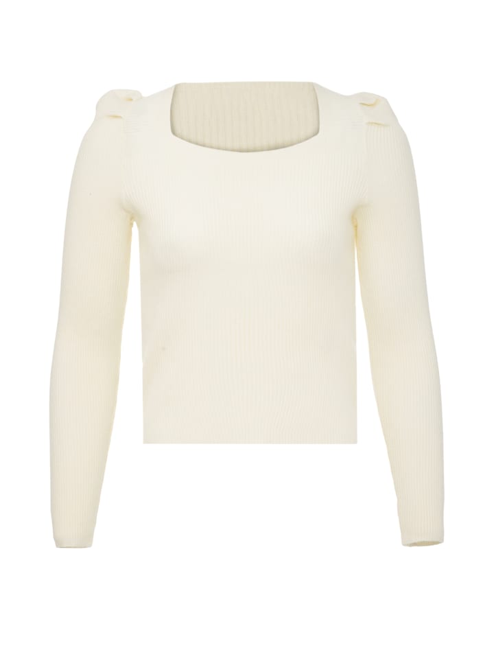 Women Strickpullover in Hellbeige