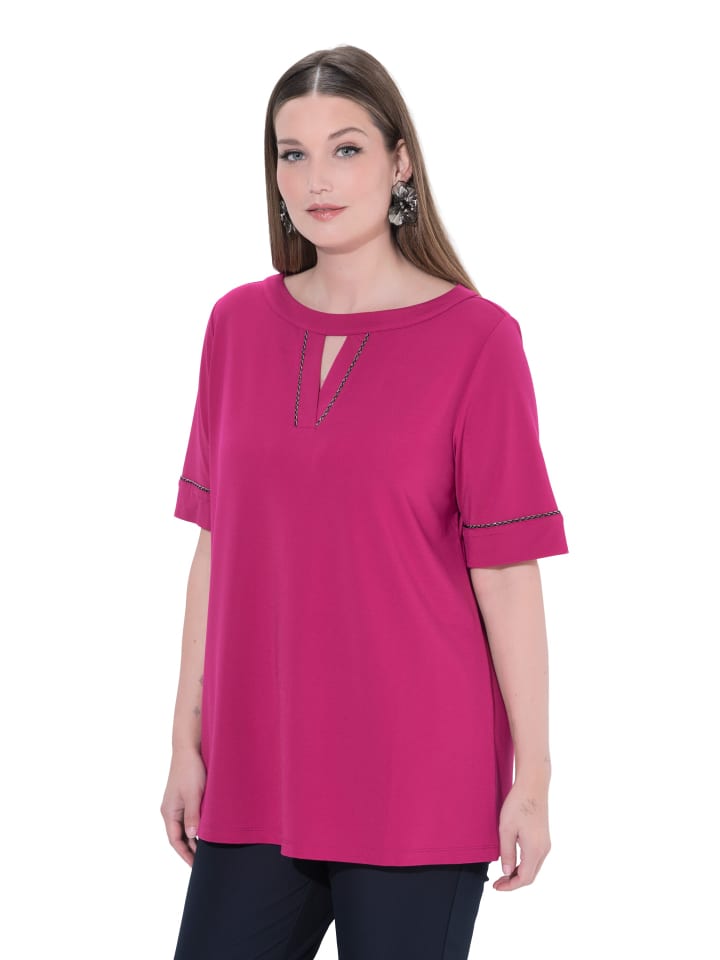 Shirt in magenta