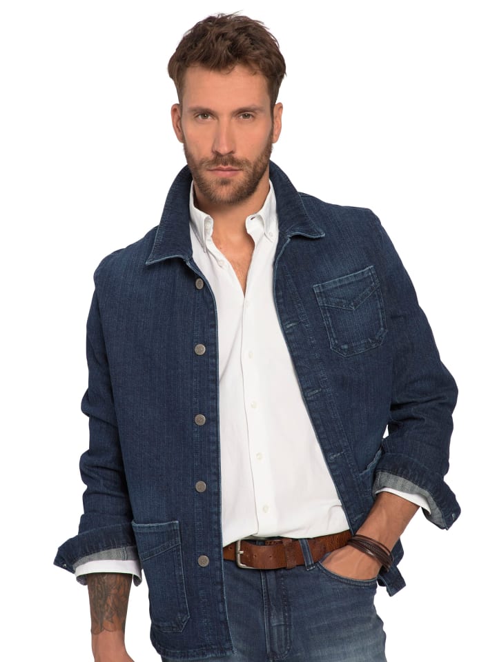 Sakko in blue denim