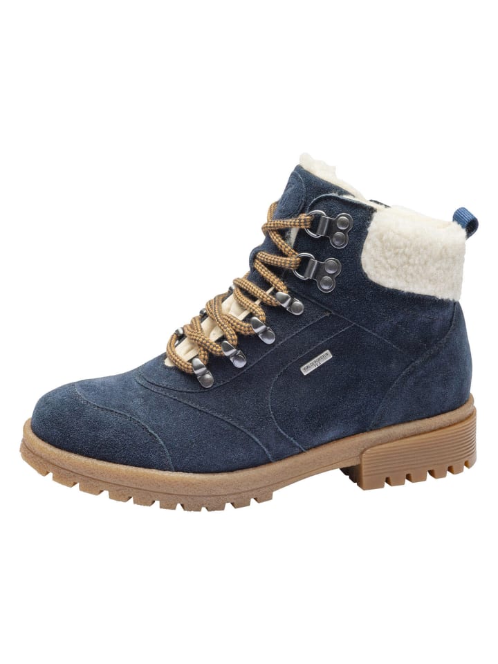 SHOES "H-Bonny" in deepblue natur beige
