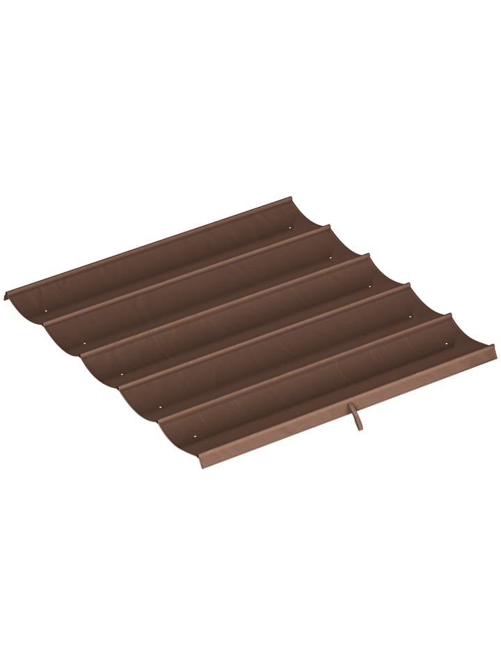 Ersatzdach in Kaffee 350L x 260B x 6H cm
