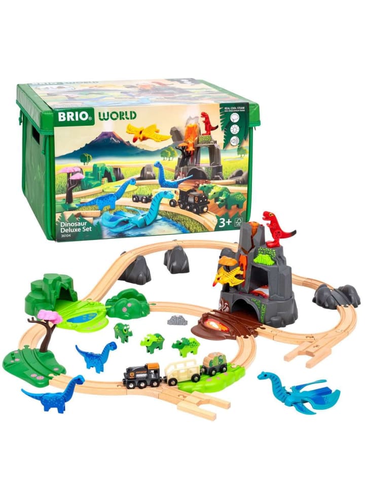 Brio Aktionsspiel Dinosaurier Deluxe Set in bunt