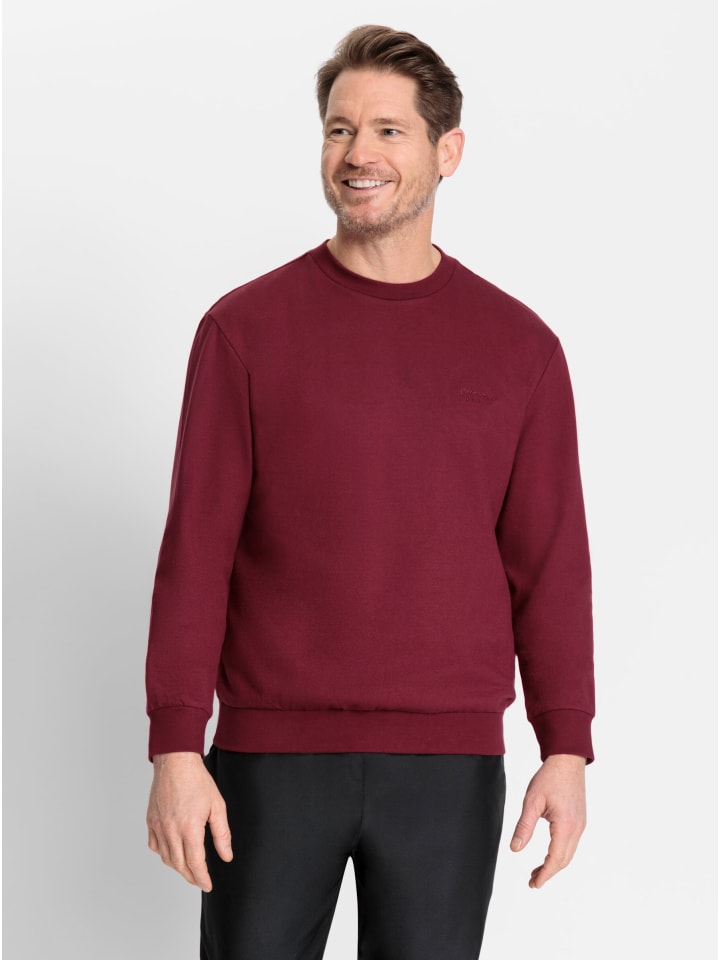 Sweatshirt in bordeaux