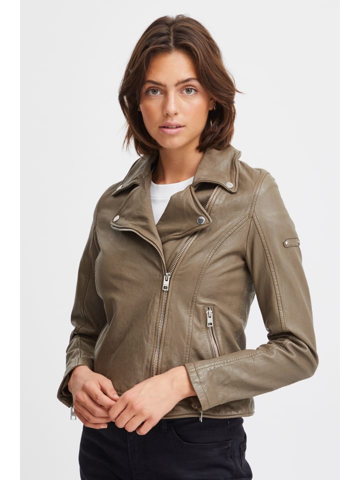 Lederjacke OXDenio in Braun