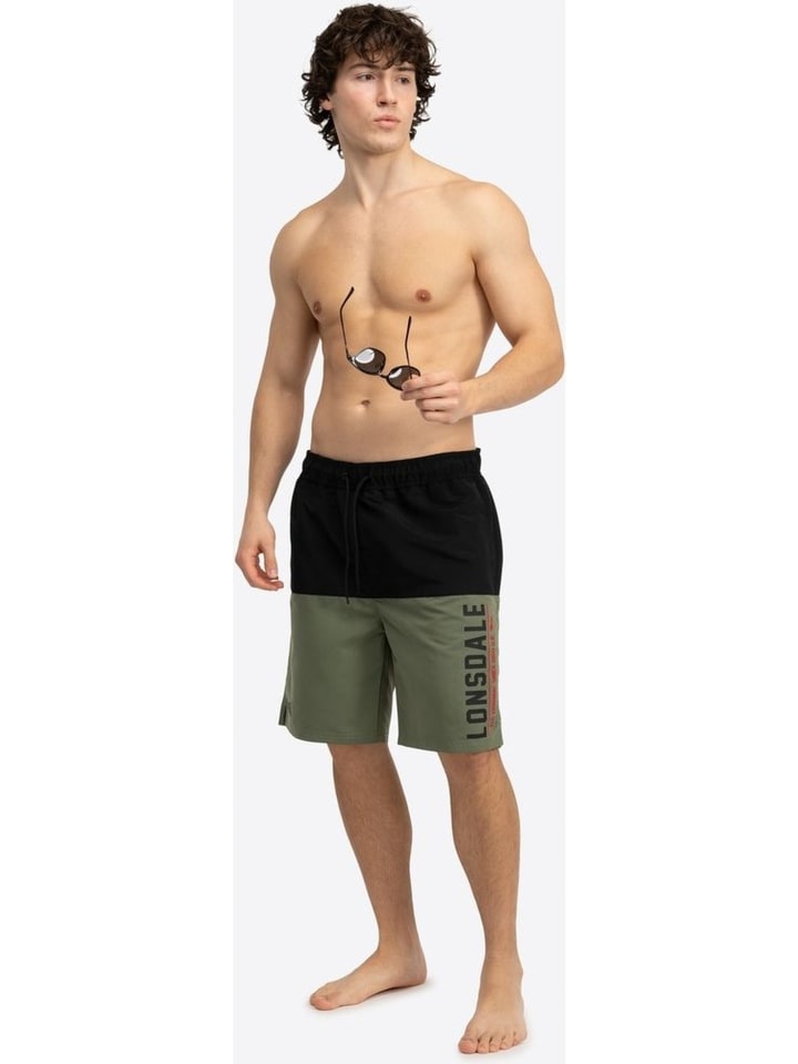 Short "Hayling Beachshorts Normale Passform" in Grün