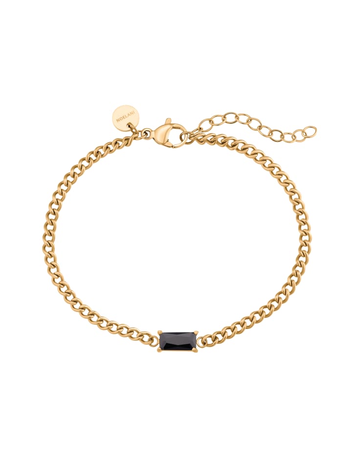 Armband Edelstahl, IP Gold in Gold