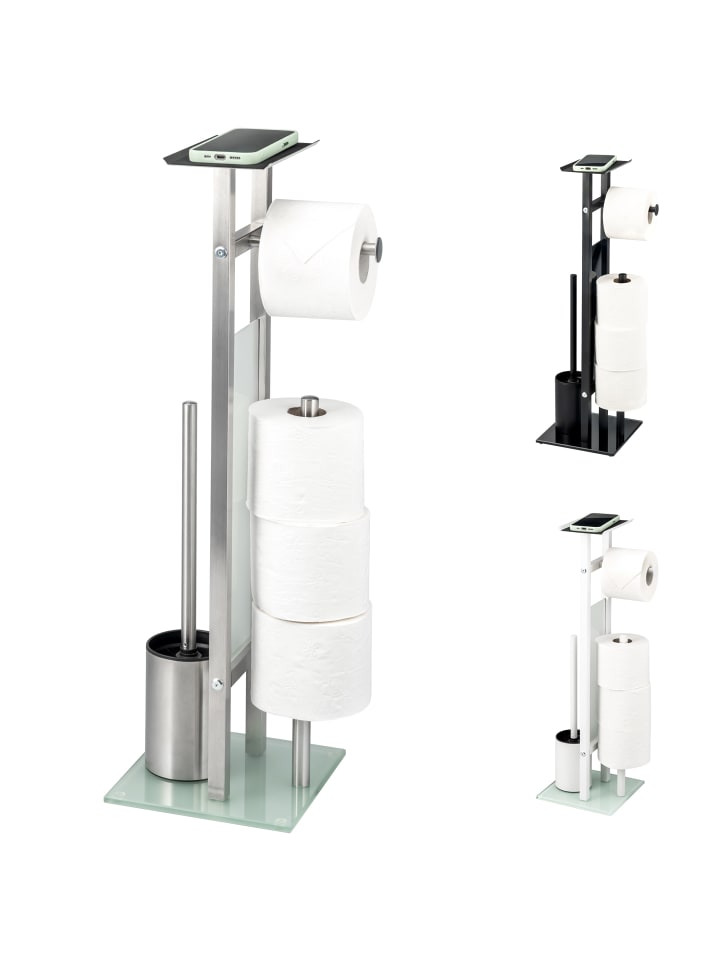 Stand-WC-Garnitur 4in1 ca. 28 x 67 x 20 cm (B/H/T)