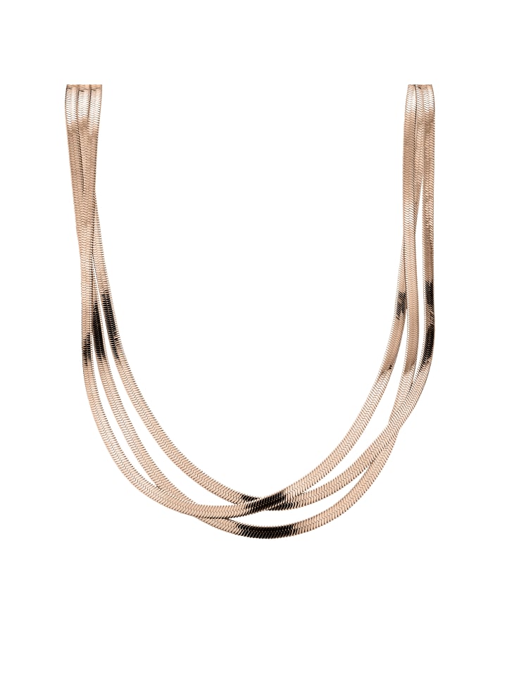 Halskette Snake-Chain in roségold
