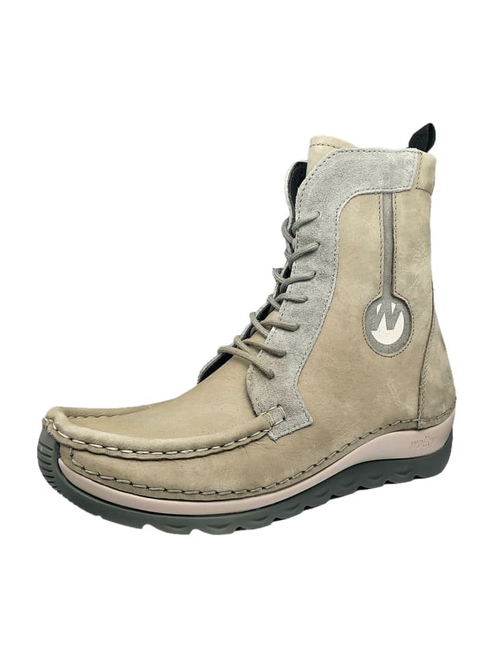 Komfort Stiefeletten in Grau