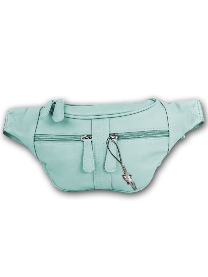 New Bags Gürteltasche Kunstleder mint, grün ca. 35cm