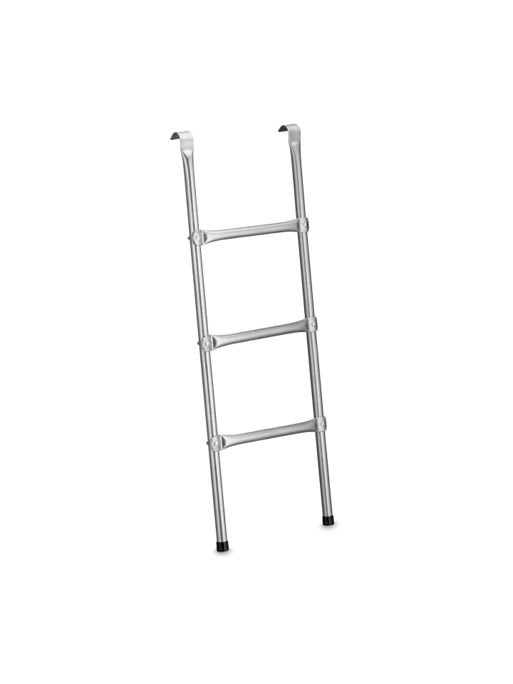 Trampolin Leiter in Silber - 96 cm