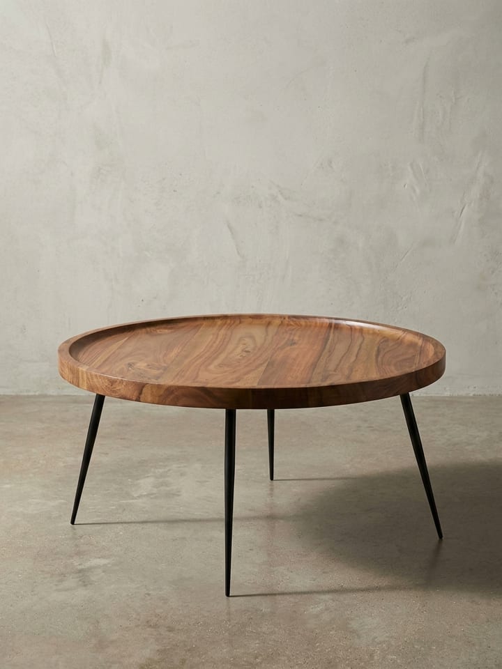Couchtisch WL5.678 75x39x75 cm Massivholz / Metall