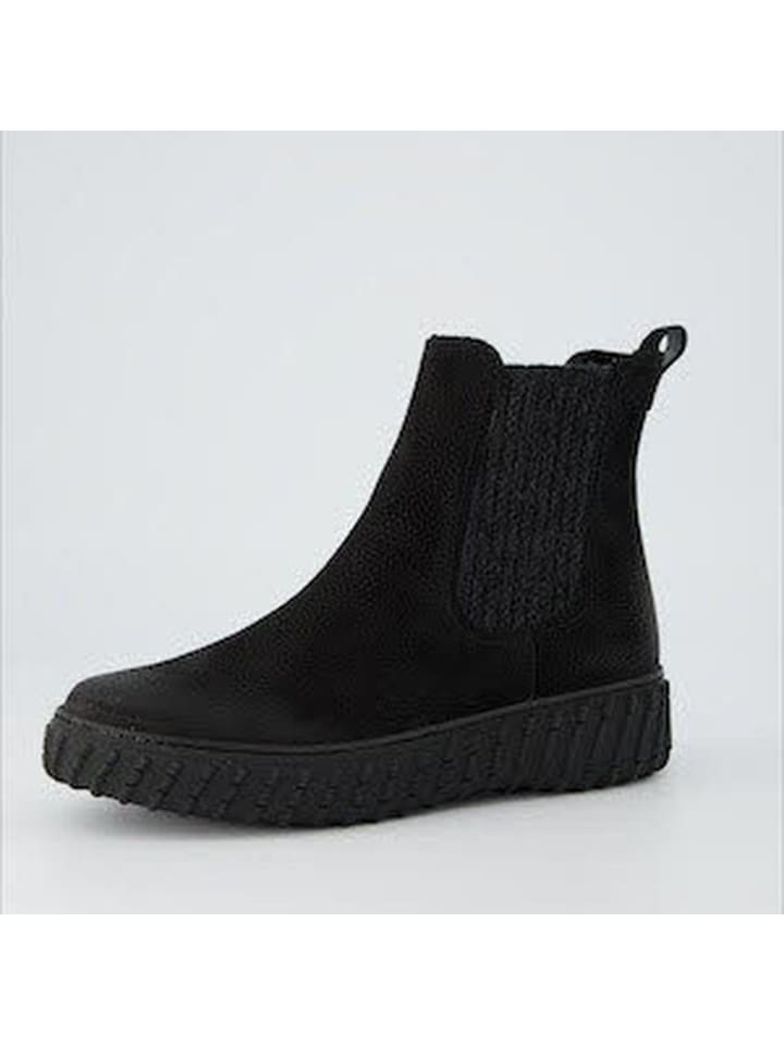 Stiefelette in Schwarz