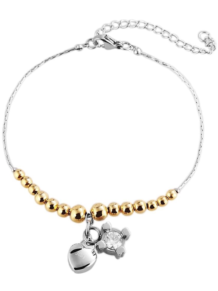 Edelstahl Armband in gold
