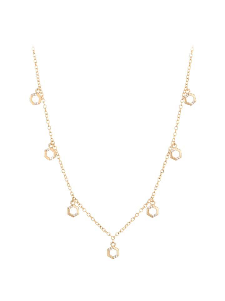Women Pendant Necklace in Rose Gold