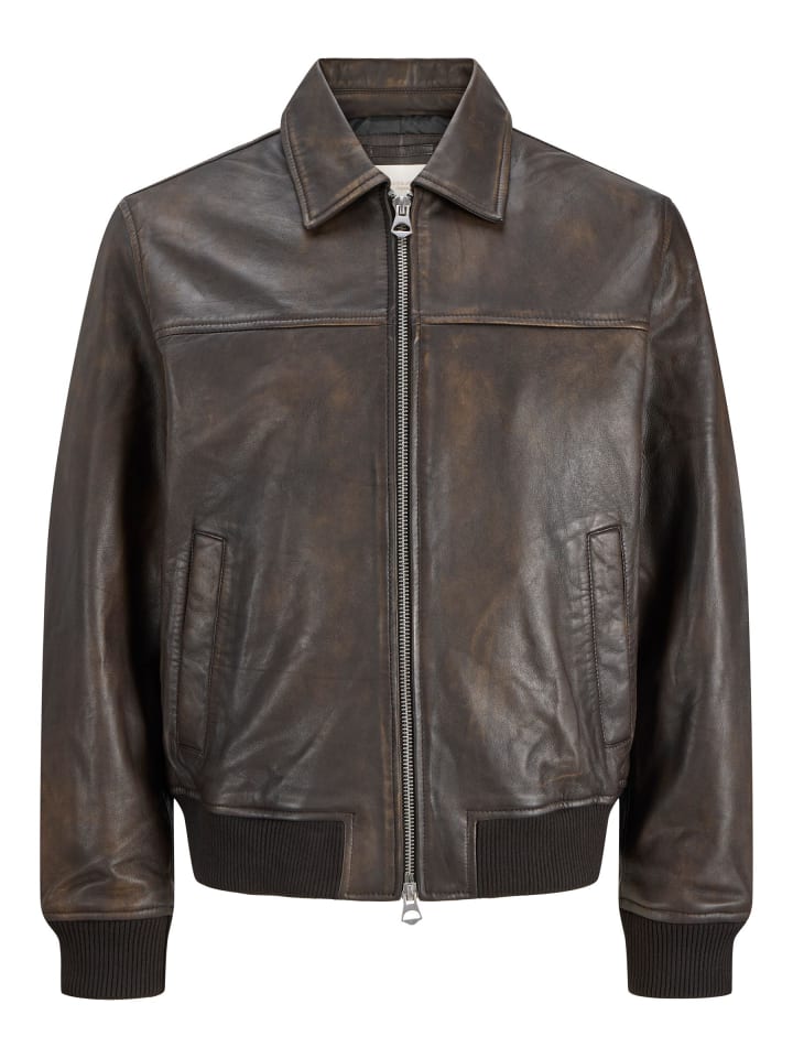 Blousonjacke in Chocolate Brown
