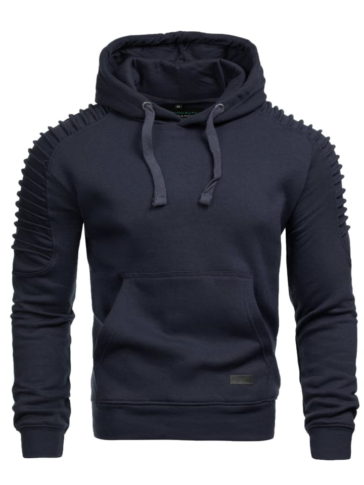 Hoodie A. Salvarini Herren Hoodie AS074 in Navy