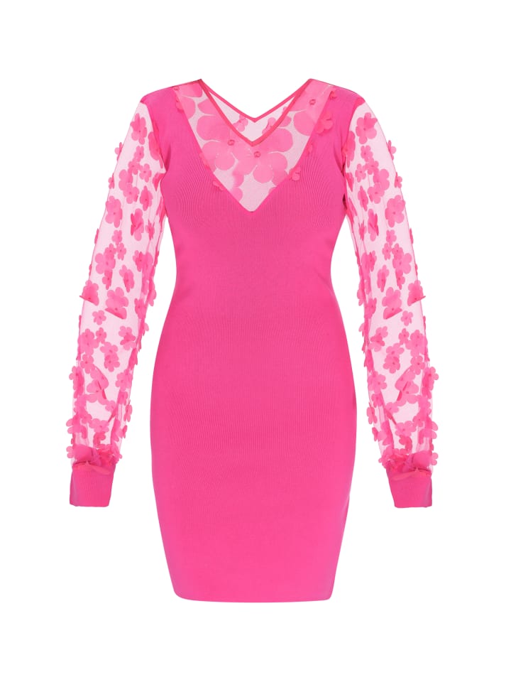 Women Dress in fuchsia