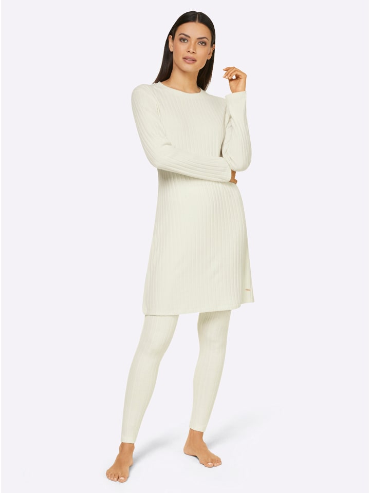 Longshirt in ecru