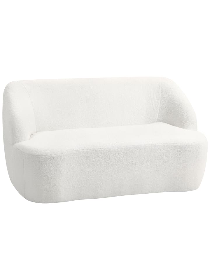 Sofa in Cremeweiß 142L x 85B x 73,5H cm