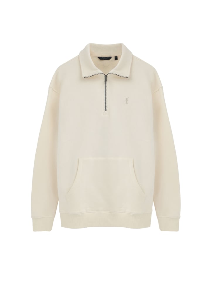 Sweatshirt MAN RIGBY GO SWEATSHIRT KORE LONG SLEEVE OVERSIZE FIT in Ecru