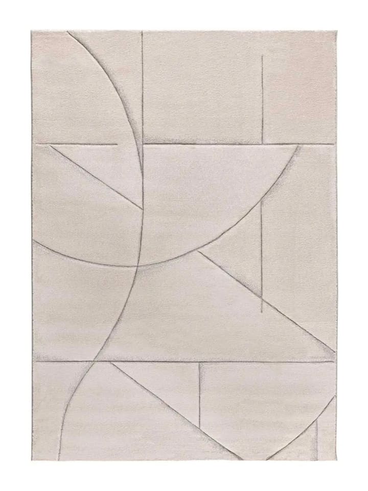Kurzflor-Teppich LENA in creme