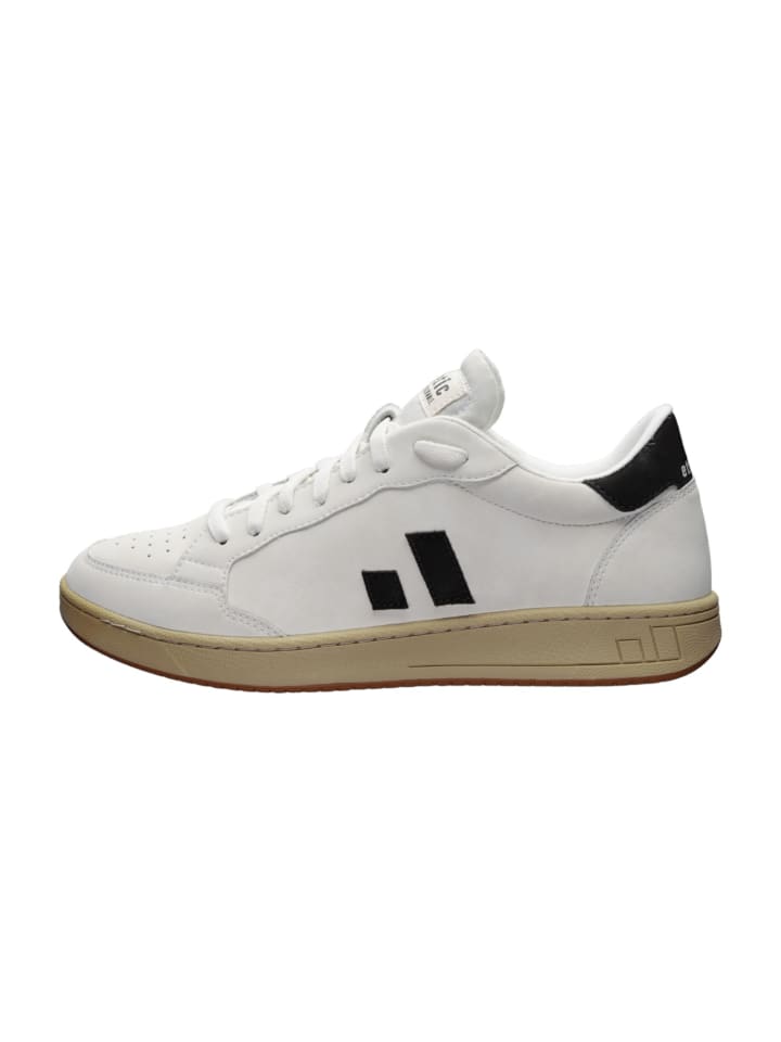 Sneaker Jesse in Chalk White | Jet Black