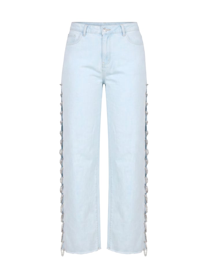 Hosen in light blue